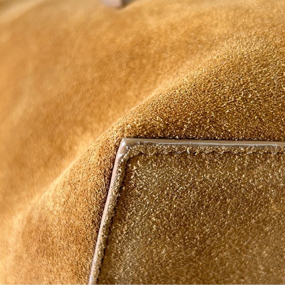 Little Liffner Sprout Tote Mini Chestnut Suede - Picture 12 of 15